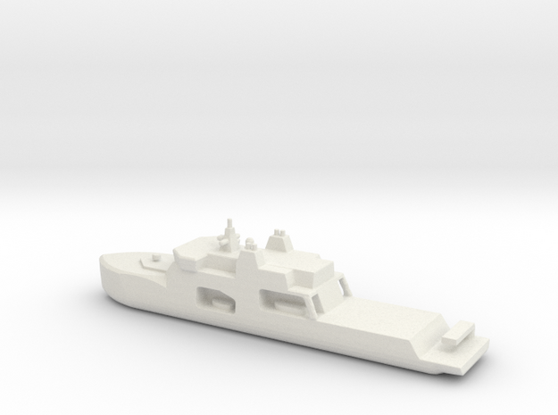 1/1800 Scale Canadian Navy Harry de Wolfe Class OP in White Natural Versatile Plastic