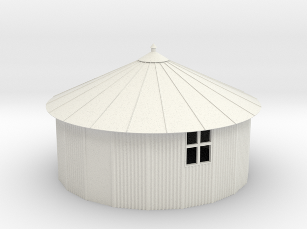 cp-55-col-stephens-camping-hut in White Natural Versatile Plastic