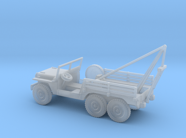 1/72 Scale 6x6 Jeep MT Wrecker in Tan Fine Detail Plastic