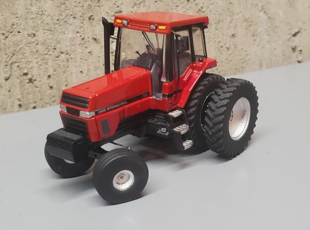 1/64 Scale Red Tractor Detail Kit in Smooth Fine Detail Plastic