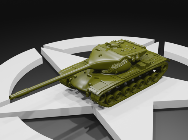 1/144 T57 Heavy Tank in Tan Fine Detail Plastic