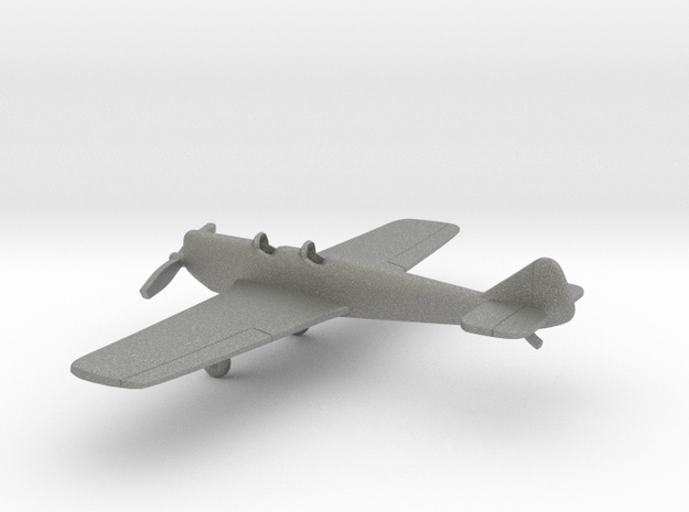 Miles M.2 Hawk Trainer in Gray PA12: 1:100