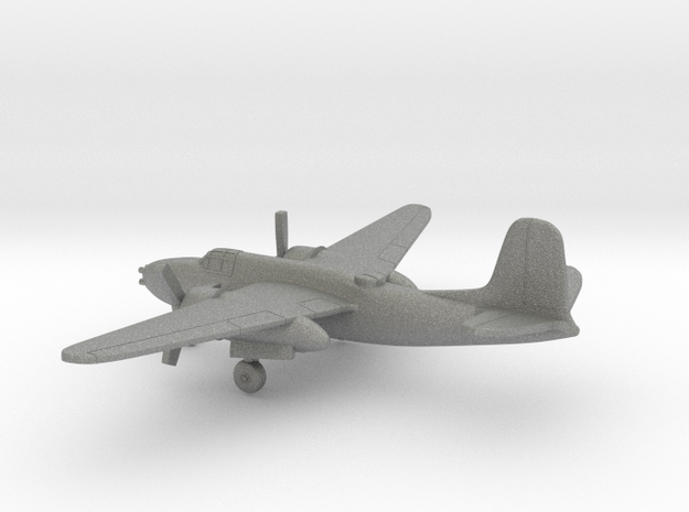 Douglas A-20G Havoc in Gray PA12: 6mm