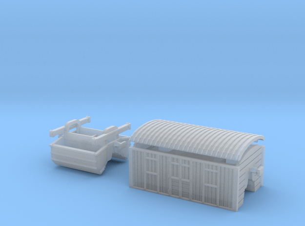 Listowel Lartigue Parcel and Sand Trucks (N) in Smooth Fine Detail Plastic