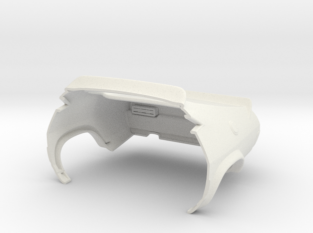 Mad Max - Rear  Section - 30" in White Natural Versatile Plastic