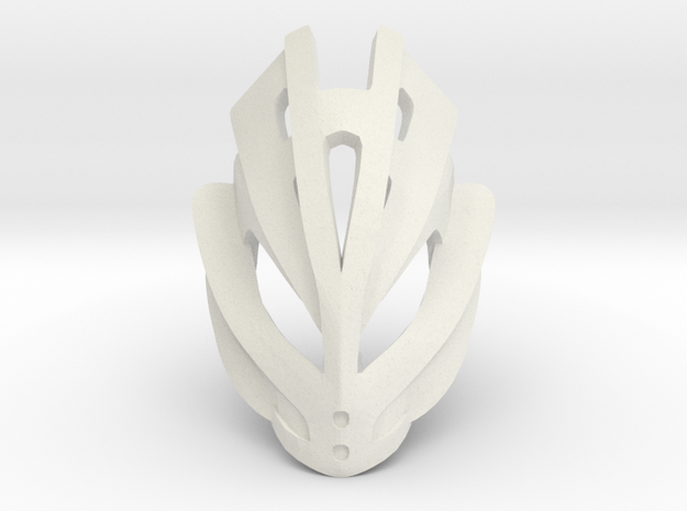 Great Lehiri, Mask of Air (axle) in White Natural Versatile Plastic