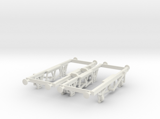 a-87-10ft-wagon-steel-chassis-1a in White Natural Versatile Plastic