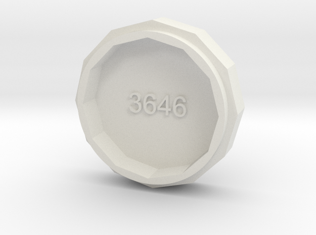 3646 case back tool in White Natural Versatile Plastic