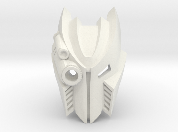 SpecterL's Mask of Rahi Control (axle) (scoped) in White Natural Versatile Plastic