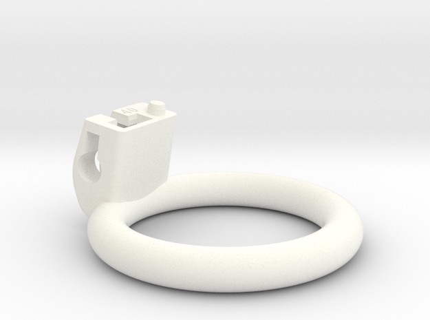 Cherry Keeper Ring G2 - 40mm Flat in White Processed Versatile Plastic