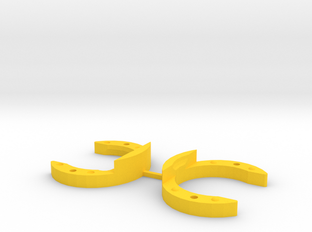 [Item D-23] STANDARD-MMF: Strapping Ring in Yellow Processed Versatile Plastic