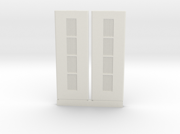 TOS Normal Pylons pair 1/600 in White Natural Versatile Plastic