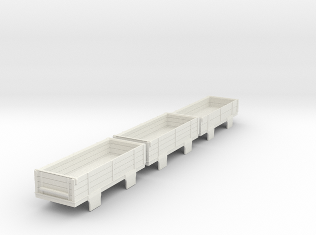 rc-76-rye-camber-open-wagons in White Natural Versatile Plastic