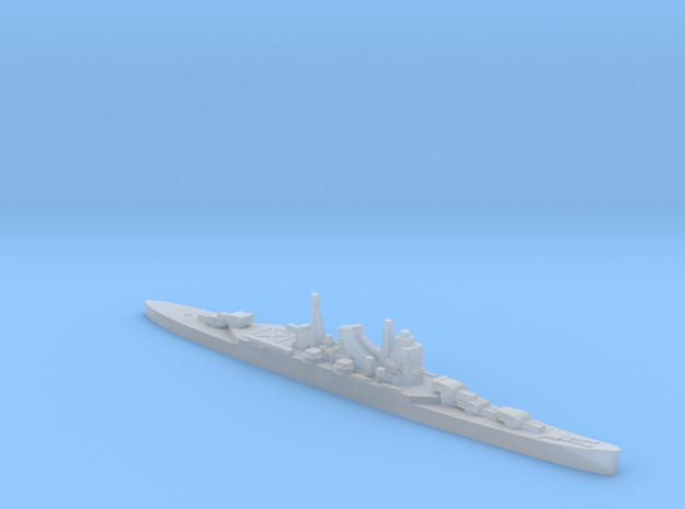 IJN Mogami cruiser 1940 1:2000 WW2 in Smooth Fine Detail Plastic