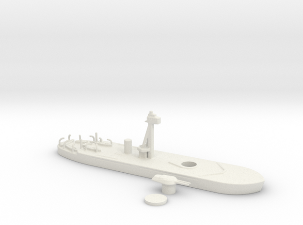HMS lord clive monitor 12 inch 1/600 in White Natural Versatile Plastic