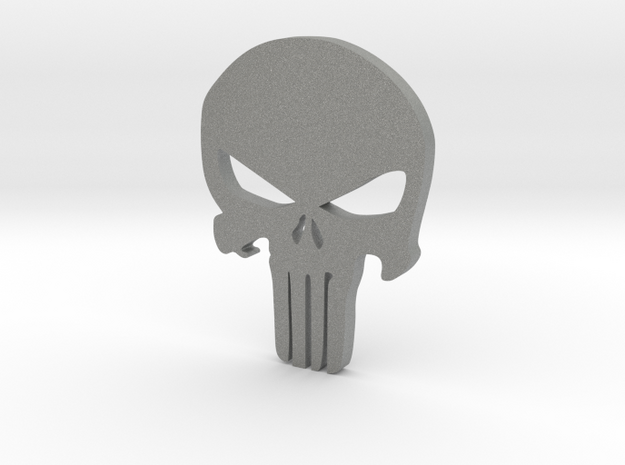 Punisher Stencil in Gray PA12