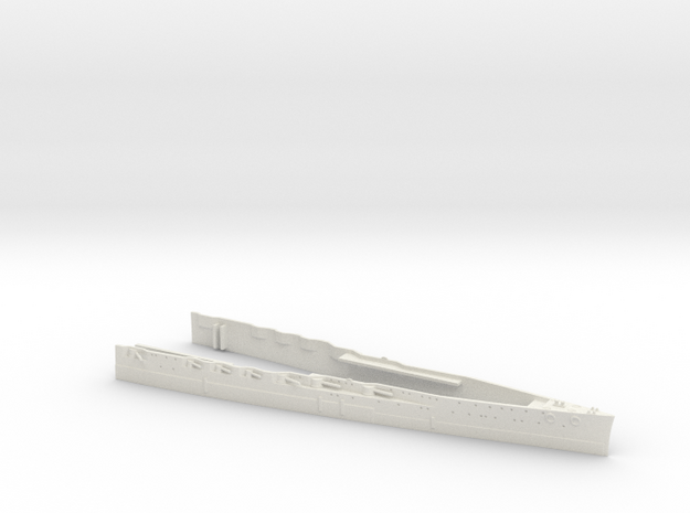 1/600 A-H Battle Cruiser Design Ib Bow in White Natural Versatile Plastic