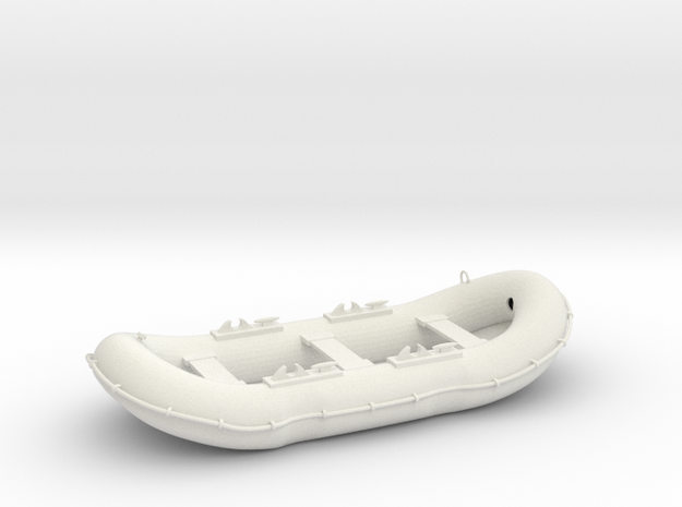 1/24 DKM Raumboote R-301 Lifeboat in White Natural Versatile Plastic