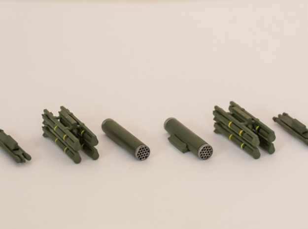 Rooivalk Weapons Pack in Smooth Fine Detail Plastic