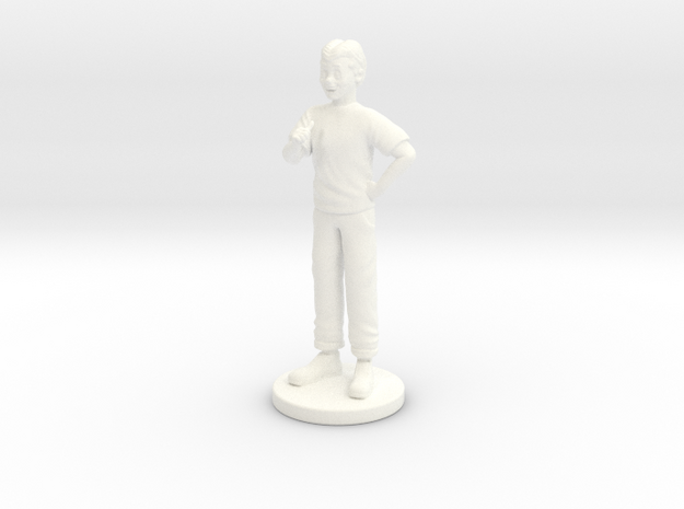 Archie - Reggie 1.24 in White Processed Versatile Plastic