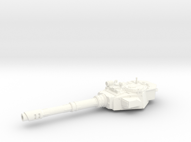 28mm new LRBT turret - choose gun in White Processed Versatile Plastic: d20