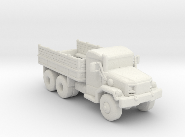 M35a2 troop carrier White plastic 1:160 scale in White Natural Versatile Plastic