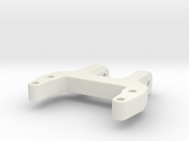 Link Riser for rear Vanquish_Capra_axle in White Natural Versatile Plastic