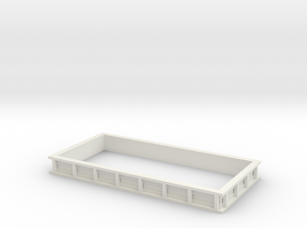 1/64 16 foot grain bed extension in White Natural Versatile Plastic