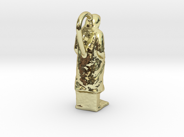 Hanger Visserman Callantsoog in 18k Gold Plated Brass