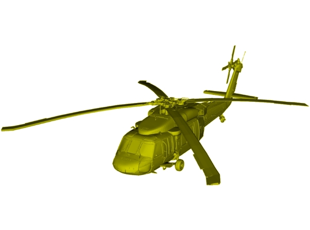 1/285 scale Sikorsky UH-60 Black Hawk x 1 in Tan Fine Detail Plastic