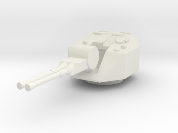 Flakpanzer V Coelian Turret 1/144 in White Natural Versatile Plastic
