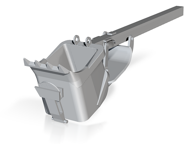 rb-35fs-rb10-face-shovel-dipper in Tan Fine Detail Plastic