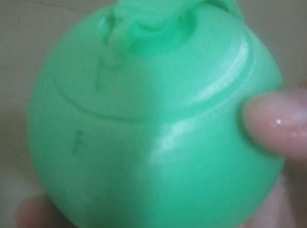 ET-MP grenade replica - 1:1 scale in White Natural Versatile Plastic