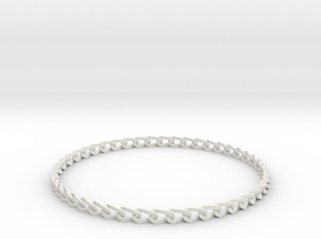 Bracelet Stainless in White Natural Versatile Plastic