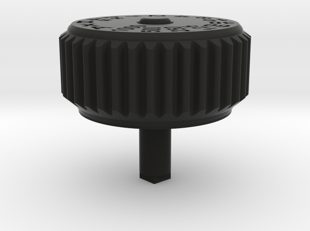 pentax 645n shutter dial  in Black Premium Versatile Plastic