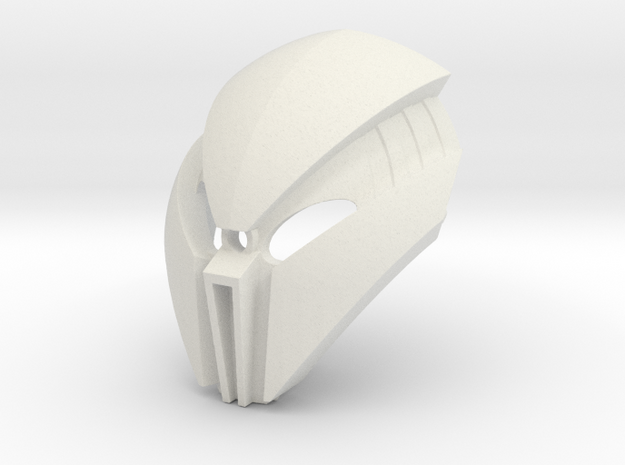 kanohi cheh mask of laser vision in White Natural Versatile Plastic