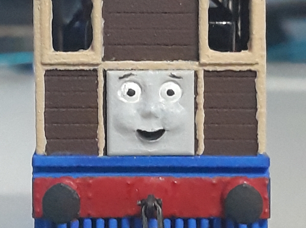 Toby the Tram Engine Face Pack  in Tan Fine Detail Plastic: 1:76 - OO