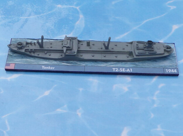 US T2-SE-A1 Standard Tanker w.o. Deckload 1/1250 in Tan Fine Detail Plastic
