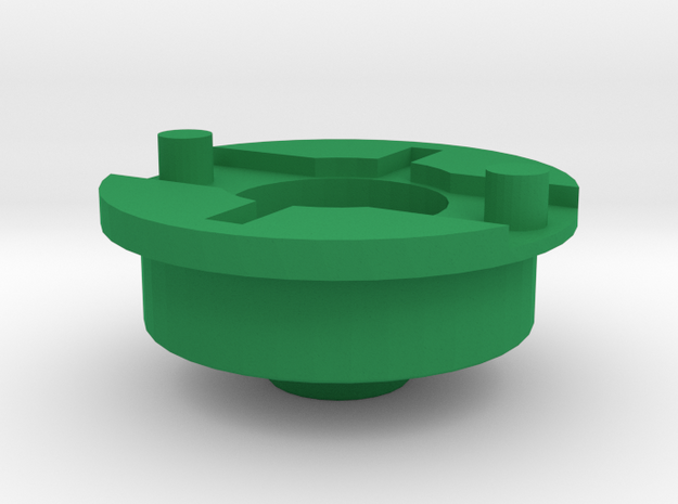 Bey Cyber Driger Blade Base (lower) in Green Processed Versatile Plastic