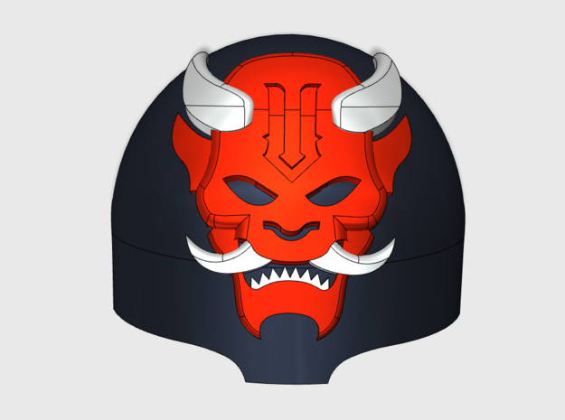 10x Oni Devils - T:1a Terminator Shoulders in Tan Fine Detail Plastic