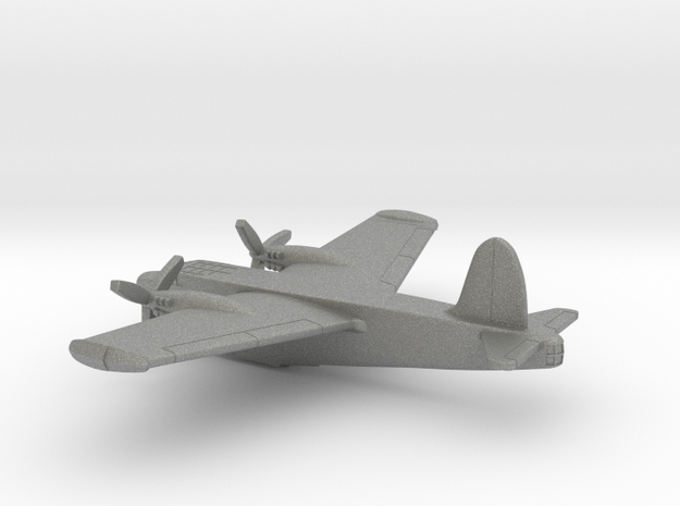 Blackburn B-20 (in flight) in Gray PA12: 1:400