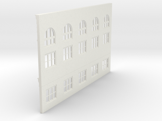 French street building part1B in White Natural Versatile Plastic