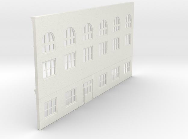 French street building part 2B in White Natural Versatile Plastic