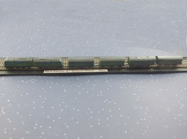 Munitionszug für "Dora" D311 Lokomotive 1/285 in Tan Fine Detail Plastic
