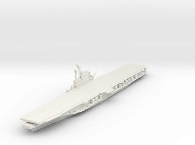 USS Midway CV-41 in White Natural Versatile Plastic: 1:2400