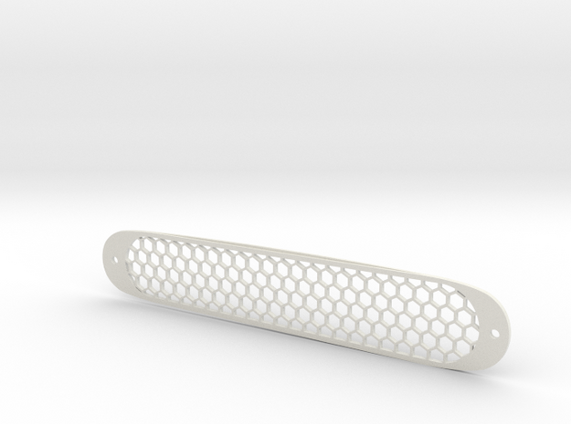 Grill insert thick in White Natural Versatile Plastic