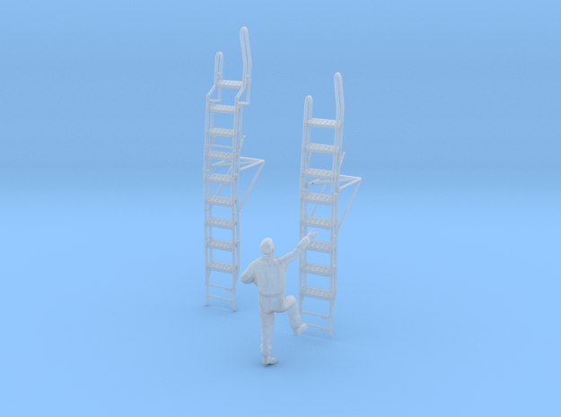 sukhoi ladder shapeways in Smoothest Fine Detail Plastic
