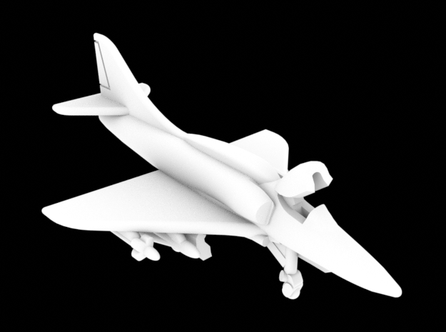 1:350 Scale A-4F (Loaded, Stored, No Fuel Rod) in White Natural Versatile Plastic