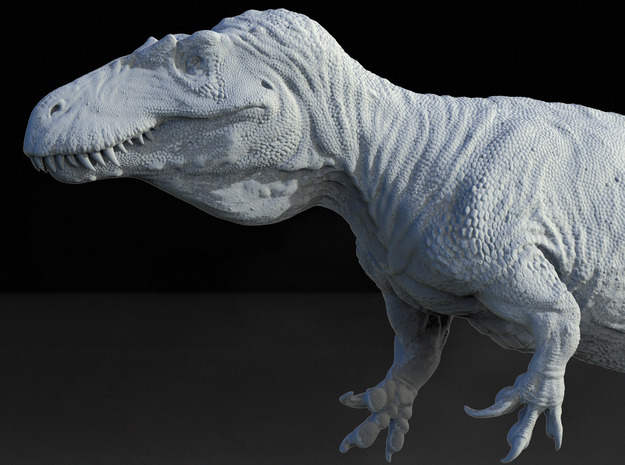 Torvosaurus tanneri 1/33 in White Natural Versatile Plastic