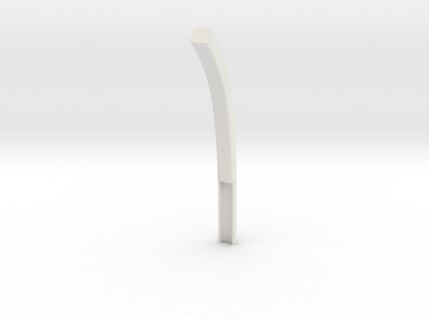 Discharge spout in White Natural Versatile Plastic